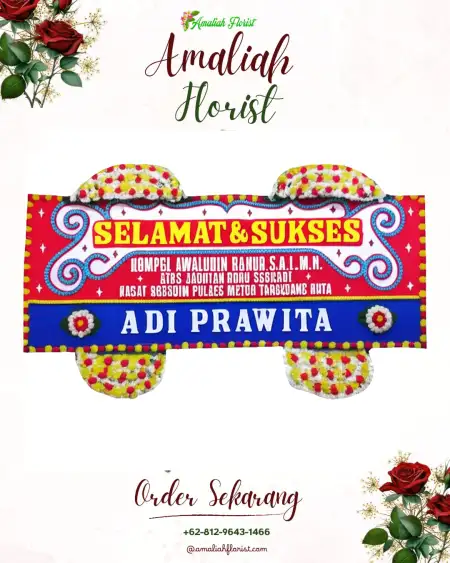 Papan Bunga Ucapan Selamat Padaidi